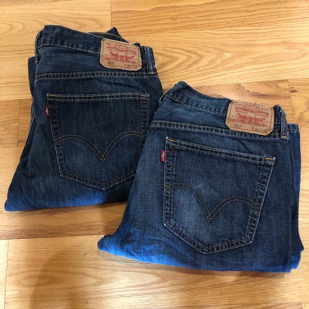 Two pair Levi’s 36x32